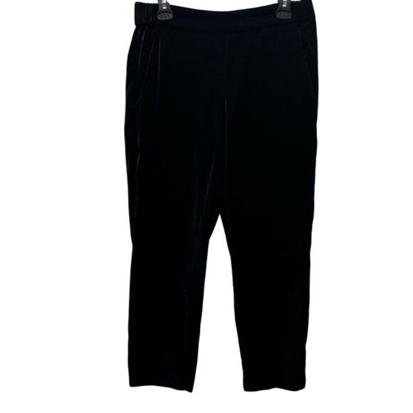 J.Crew Womens Peyton Velvet Cropped Pants Size 8 Pull On - Picture 5 of 8